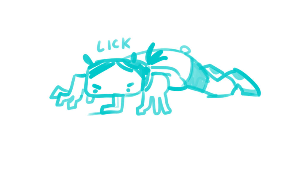 puffpoff as shunham. licking pavement.